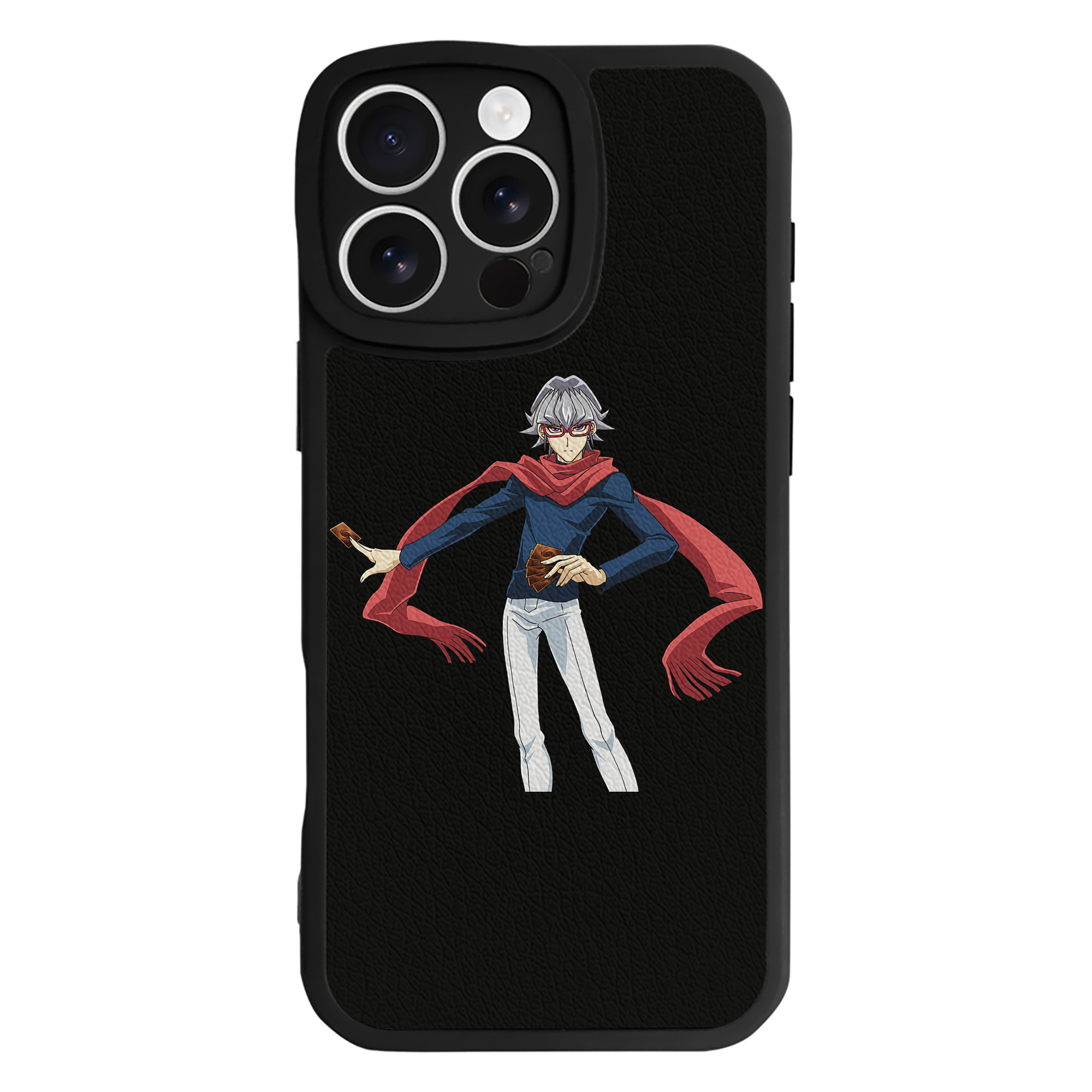 遊☆戯☆王 Yu-Gi-Oh! 【iPhone 16シリーズ対応】シリコンスマホケース（レザー調） 材質：シリコン